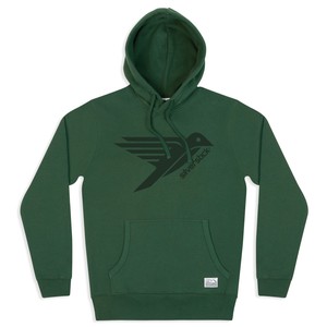 logo organic cotton hoodie from Silverstick