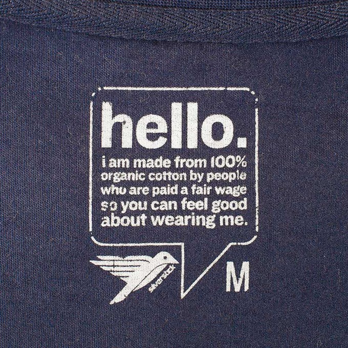 wild swim organic cotton tee from Silverstick
