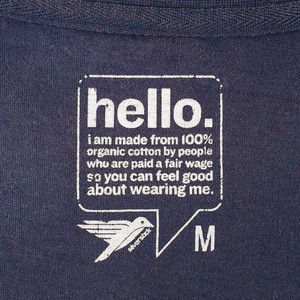 wild swim organic cotton tee from Silverstick