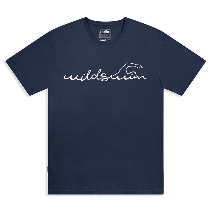 wild swim organic cotton tee from Silverstick