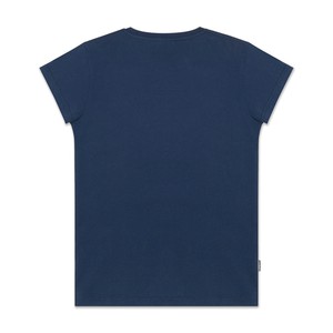 logo left chest organic cotton tee from Silverstick