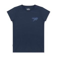 logo left chest organic cotton tee via Silverstick