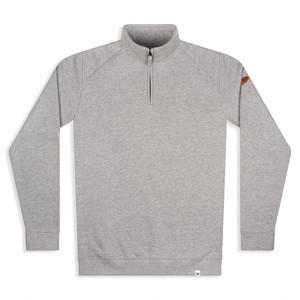 nevis organic cotton quarter zip from Silverstick