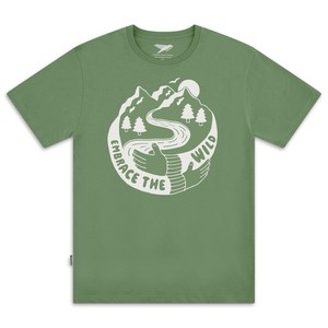 embrace the wild organic cotton tee from Silverstick