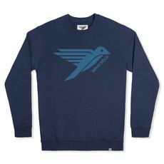 logo organic cotton sweat via Silverstick