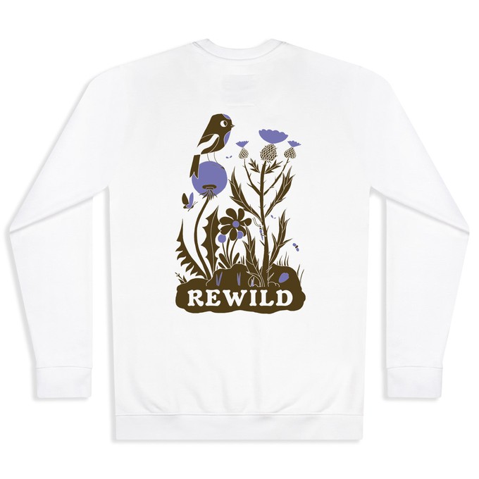 matt sewell rewild organic cotton sweat from Silverstick
