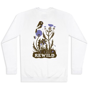 matt sewell rewild organic cotton sweat from Silverstick
