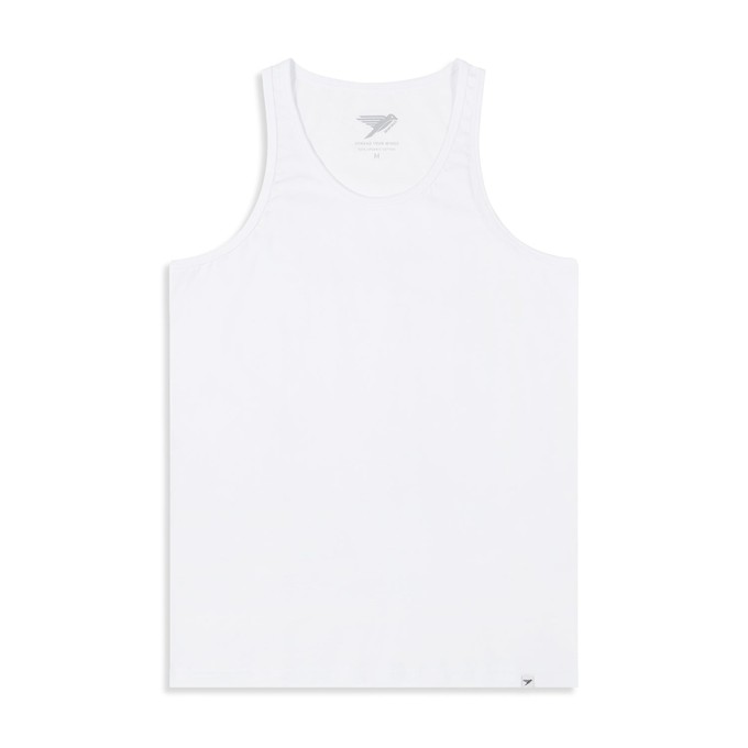 ray organic cotton vest from Silverstick