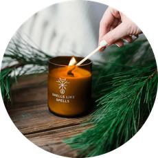 Scented Candle Bragi - 50 Hours from Skin Matter