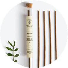 Natural Incense Kvasir 5pcs (€1.50/1 piece) - 3 Hours Burn Time from Skin Matter