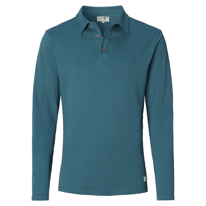 Longsleeve Polo - Sky from SKOT