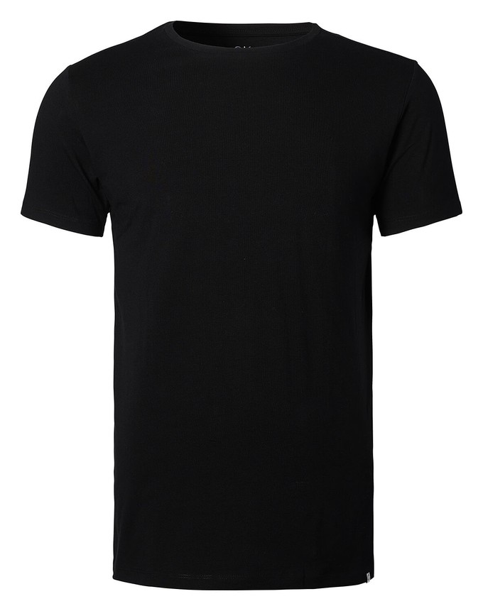 T-shirt - Round Neck 2-pack - Black from SKOT