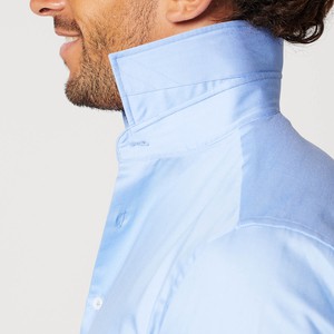 Shirt - Slim Fit Sleeve Lenght 7 - Circular Blue from SKOT