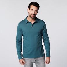 Longsleeve Polo - Sky via SKOT