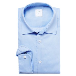 Shirt - Slim Fit Sleeve Lenght 7 - Circular Blue from SKOT