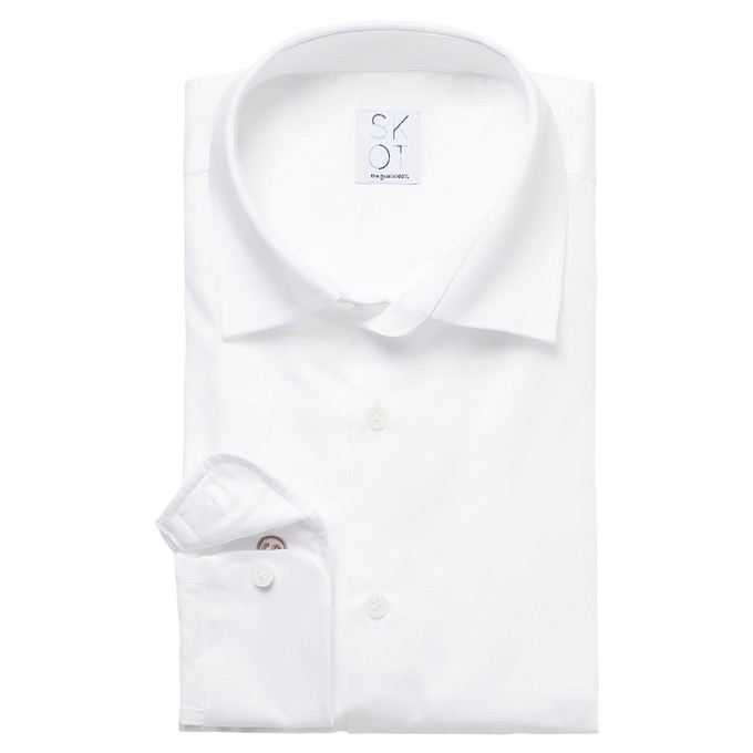 Shirt - Slim Fit - Circular White from SKOT