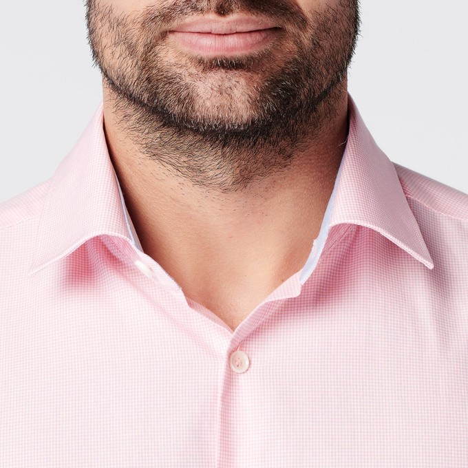 Shirt - Slim Fit - Checkered Pink from SKOT