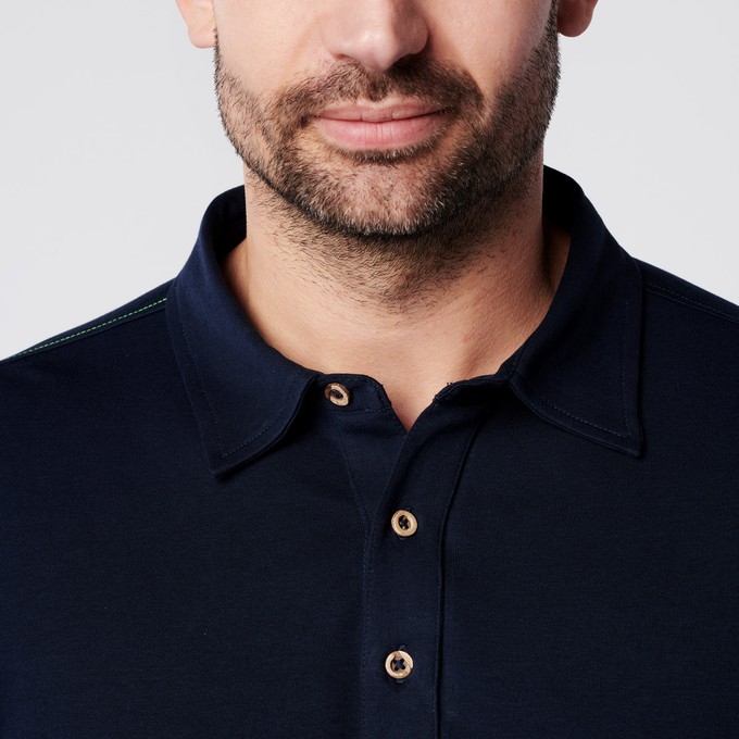Longsleeve Polo - Navy from SKOT