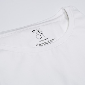 T-shirt - Round Neck 2-pack - White from SKOT