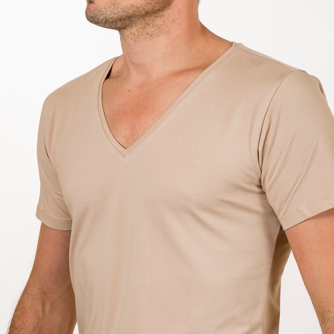 Onder T-shirt Onzichtbaar Diepe V-Hals Heren | 2-pack from SKOT