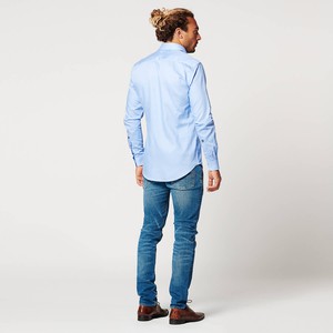 Shirt - Slim Fit - Circular Blue from SKOT