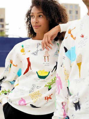 Rogier Roeters Oversized Sweater Unisex from SNURK