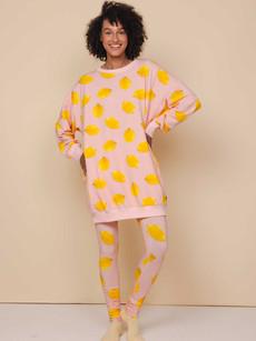 Lemon Sweater Dress and Legging set Women via SNURK