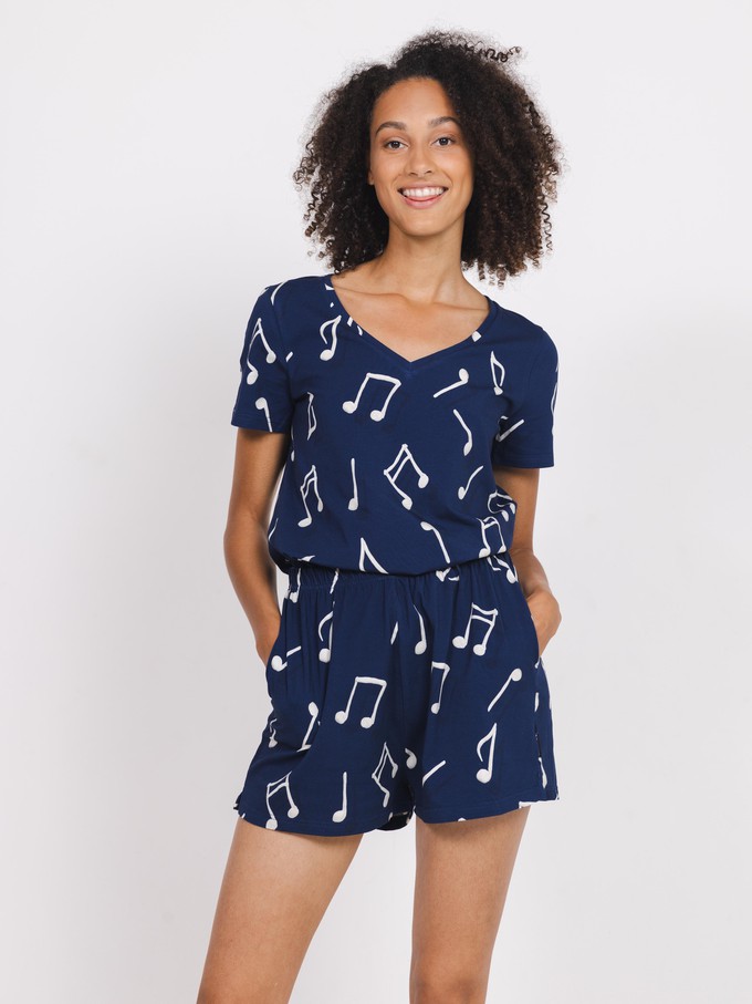 Clay Music T-shirt v-neck Women from SNURK