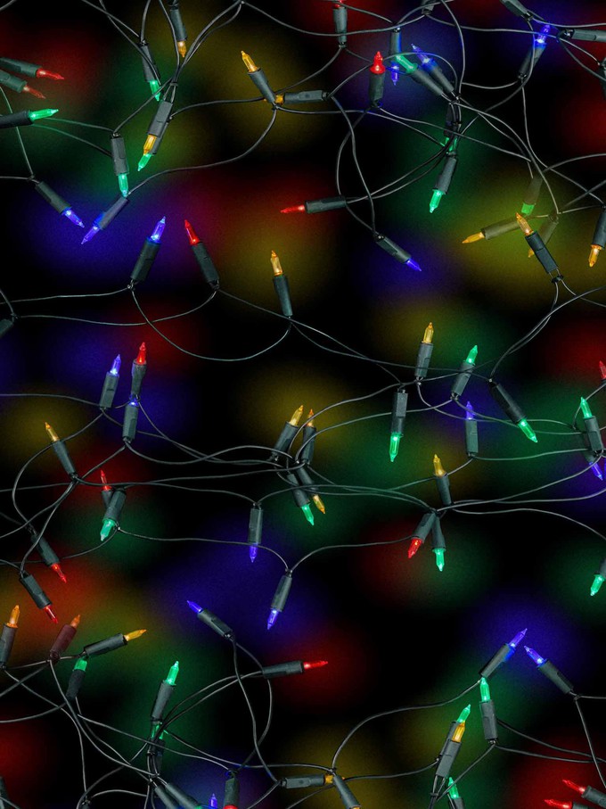 Xmas Lights Onesie Kids from SNURK