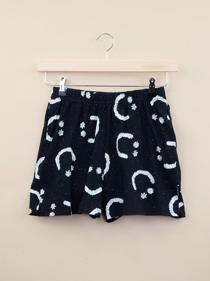 Smiles Black Shorts Women from SNURK