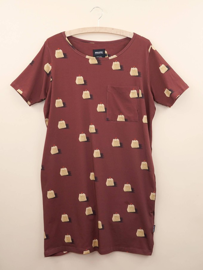 Sandy Castles T-shirt Dress Women from SNURK
