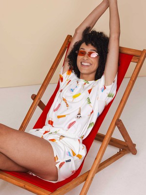 Popsicles T-shirt and Shorts set Women from SNURK