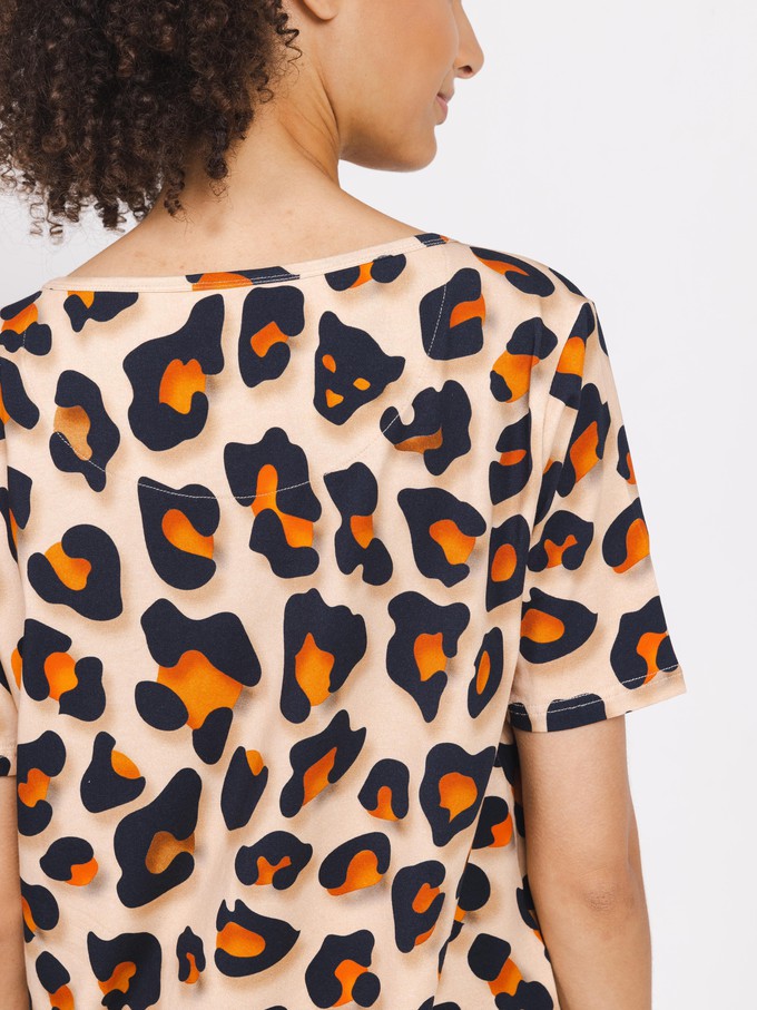 Paper Panther T-shirt dress Women from SNURK