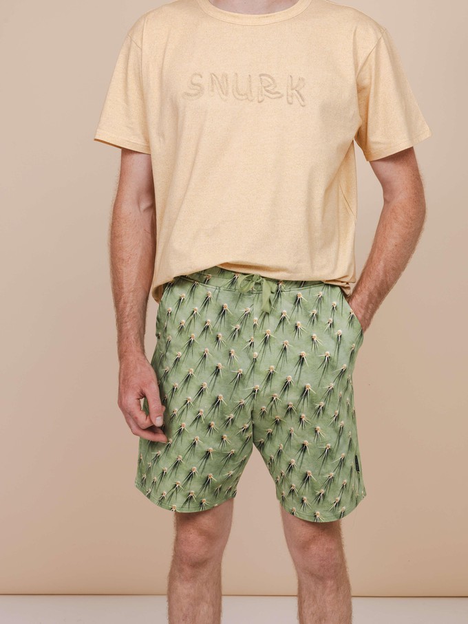 Cozy Cactus Shorts Men from SNURK