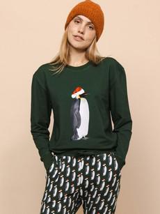 Penguin Xmas Sweater Women via SNURK