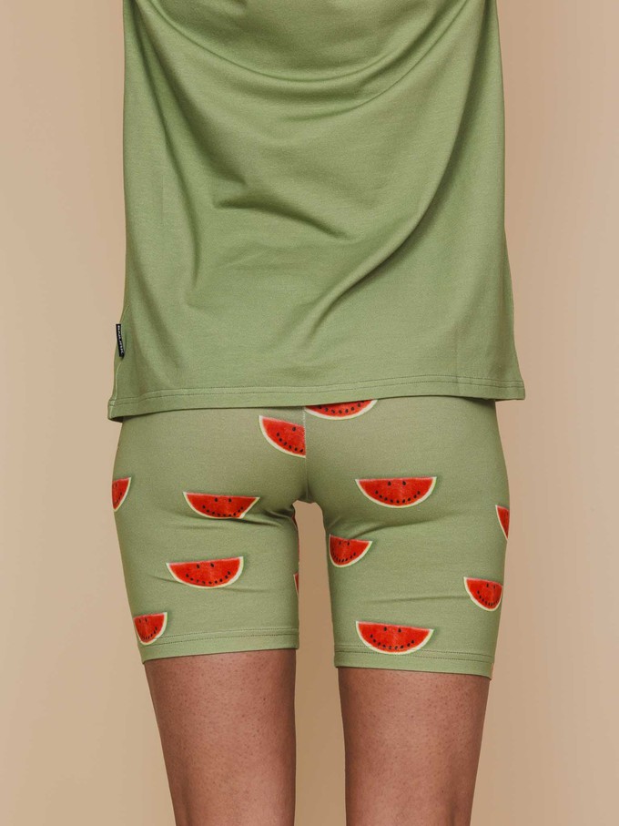 Watermelon T-shirt and Bikershorts set Women from SNURK