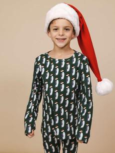 Penguin Xmas Longsleeve T-shirt Kids via SNURK