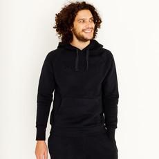 Black Oversized hooded sweater Men via SNURK