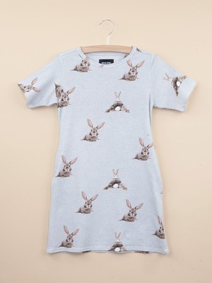Bunny Bums T-shirt Dress Kids from SNURK