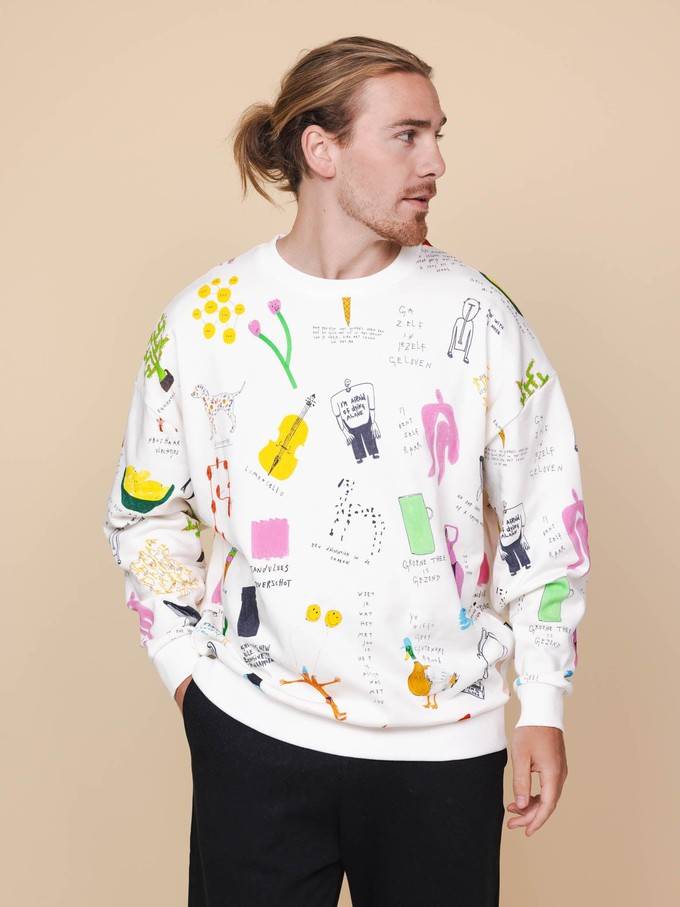 Rogier Roeters Oversized Sweater Unisex from SNURK