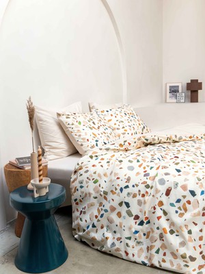 Terrazzo pillowcase from SNURK