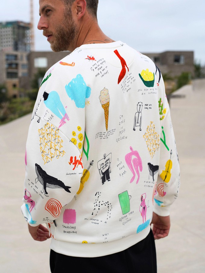 Rogier Roeters Oversized Sweater Unisex from SNURK