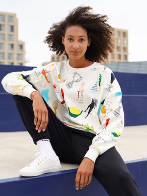 Rogier Roeters Oversized Sweater Unisex from SNURK