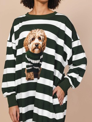 Labradoodle Sweater Dress and Legging set Women from SNURK