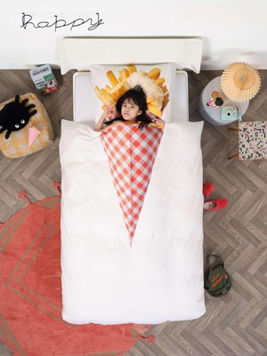 Fries pillowcase from SNURK