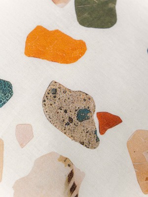 Terrazzo pillowcase from SNURK