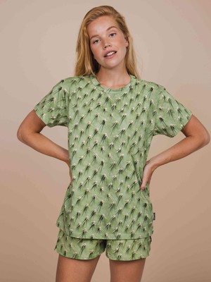 Cozy Cactus Shorts Women from SNURK