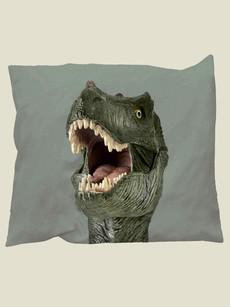 Dino Jurassic Green pillowcase via SNURK