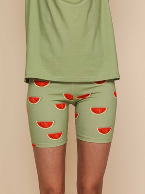 Watermelon T-shirt and Bikershorts set Women from SNURK