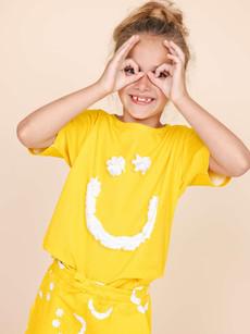 Smiles Yellow T-shirt Children via SNURK